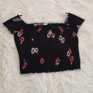 Floral Crop Top